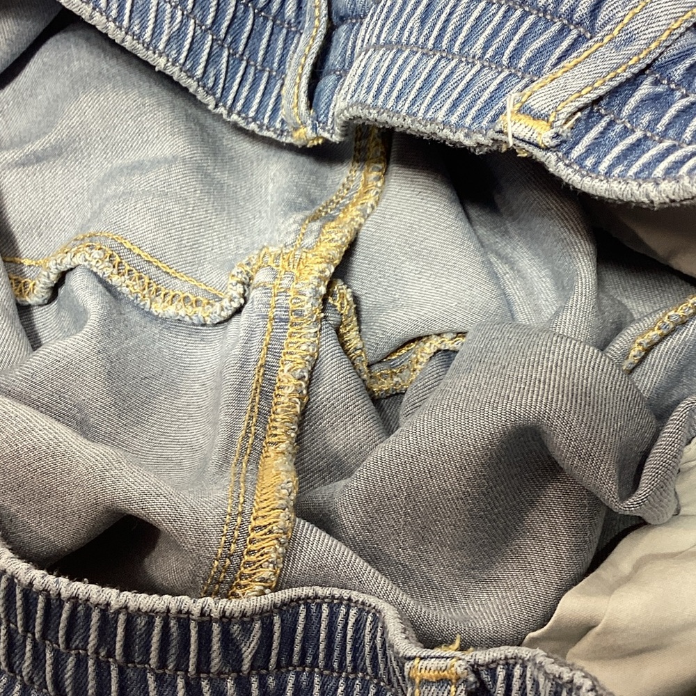 Sanctuary large Blue Cargo Jogger Jean Pants - Picture 5 of 15